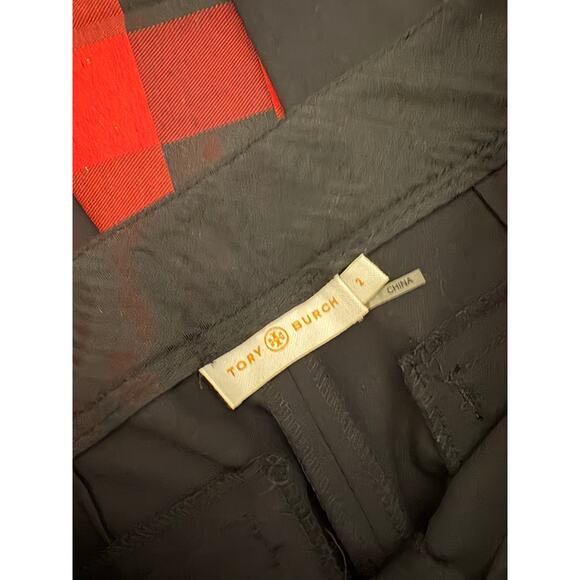 Tory Burch Black Side Zip Ankle Pants 2 - Picture 7 of 7